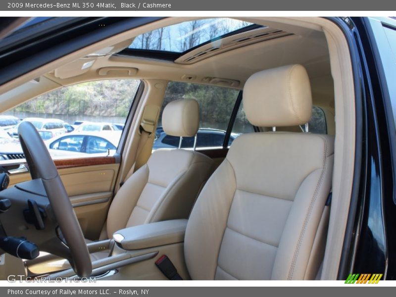 Black / Cashmere 2009 Mercedes-Benz ML 350 4Matic