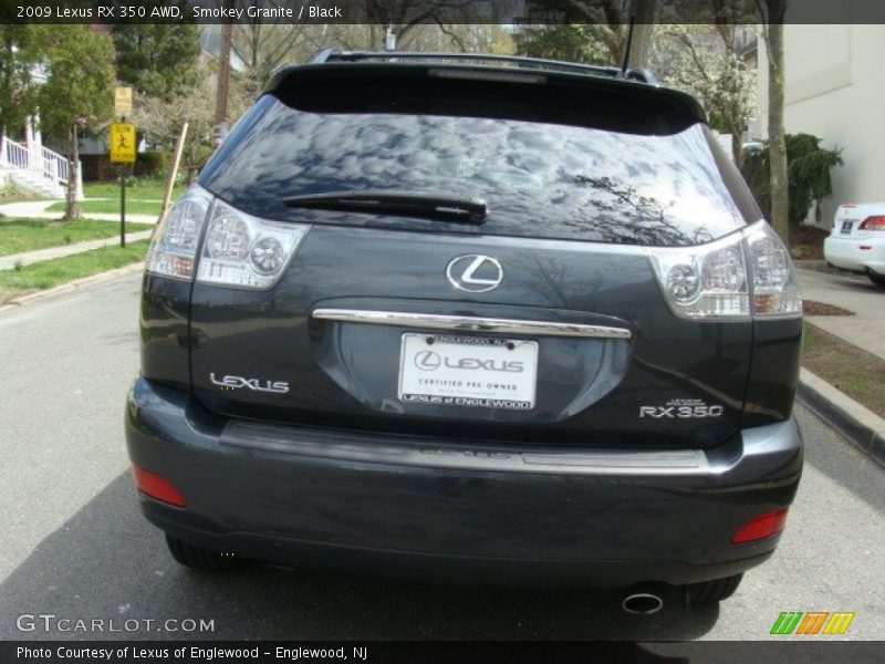 Smokey Granite / Black 2009 Lexus RX 350 AWD