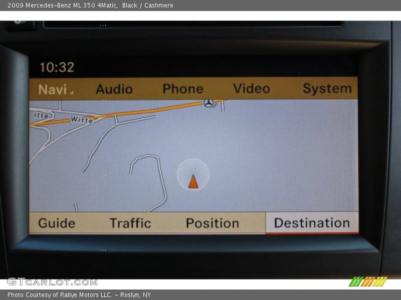 Black / Cashmere 2009 Mercedes-Benz ML 350 4Matic