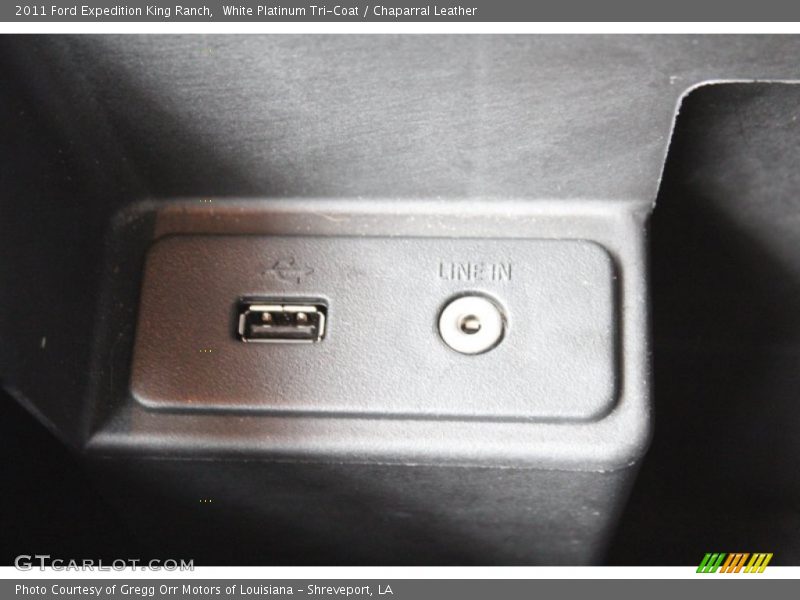 White Platinum Tri-Coat / Chaparral Leather 2011 Ford Expedition King Ranch