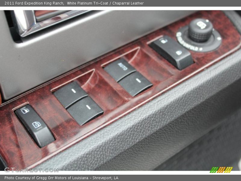 White Platinum Tri-Coat / Chaparral Leather 2011 Ford Expedition King Ranch
