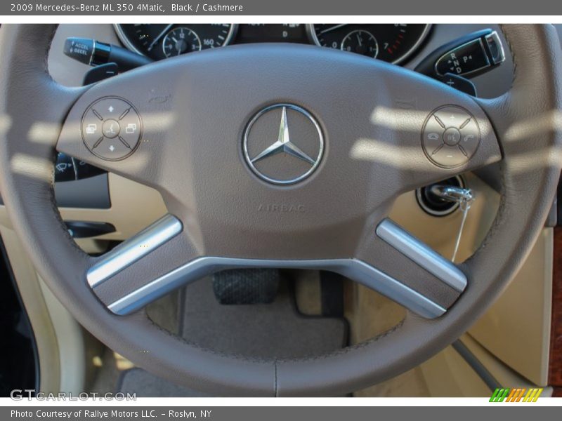 Black / Cashmere 2009 Mercedes-Benz ML 350 4Matic