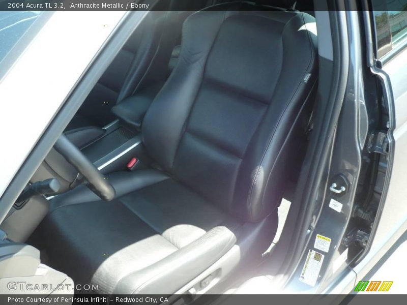 Anthracite Metallic / Ebony 2004 Acura TL 3.2