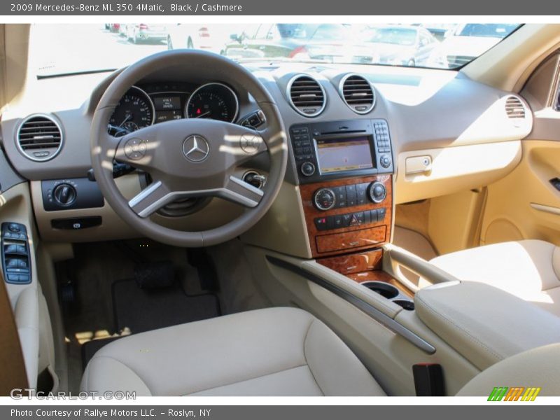Black / Cashmere 2009 Mercedes-Benz ML 350 4Matic