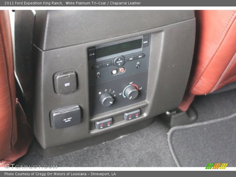 White Platinum Tri-Coat / Chaparral Leather 2011 Ford Expedition King Ranch