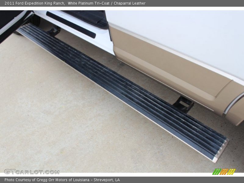 White Platinum Tri-Coat / Chaparral Leather 2011 Ford Expedition King Ranch
