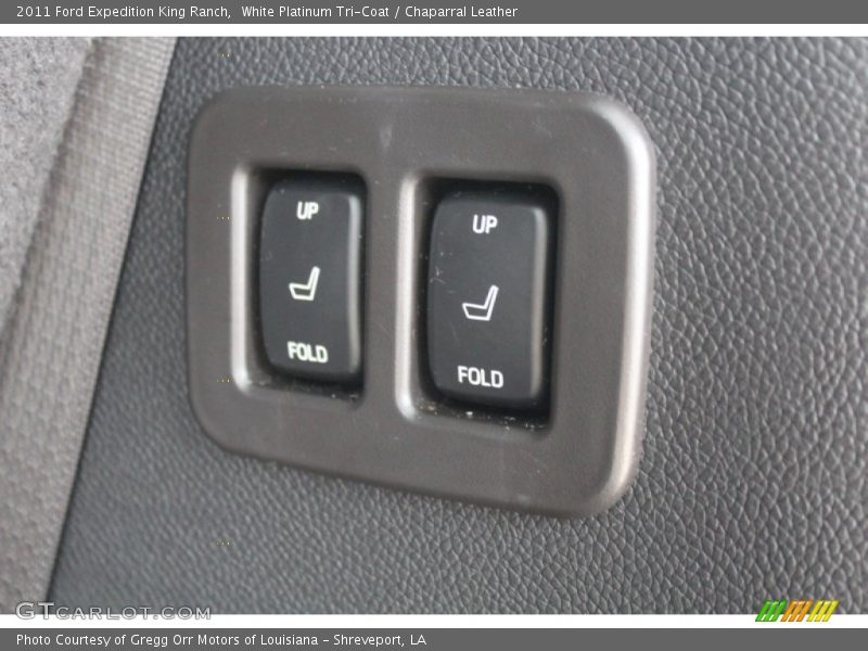 White Platinum Tri-Coat / Chaparral Leather 2011 Ford Expedition King Ranch