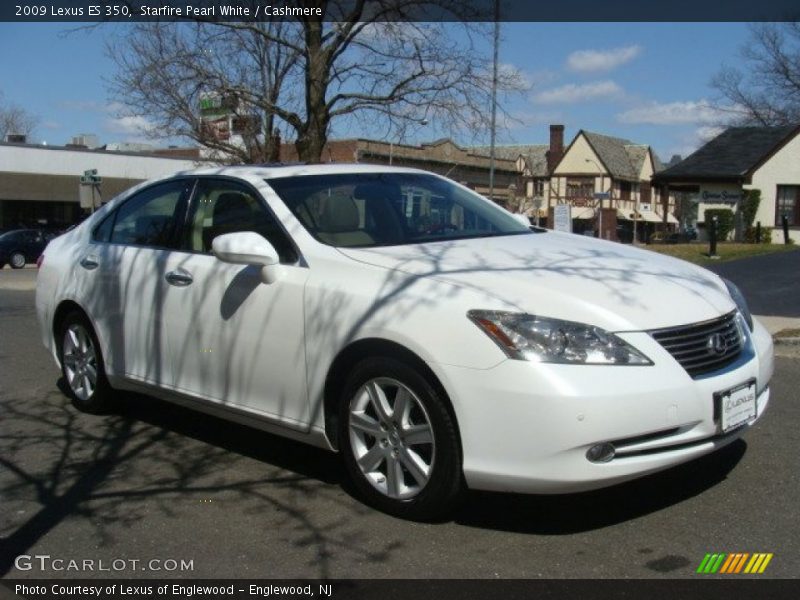 Starfire Pearl White / Cashmere 2009 Lexus ES 350