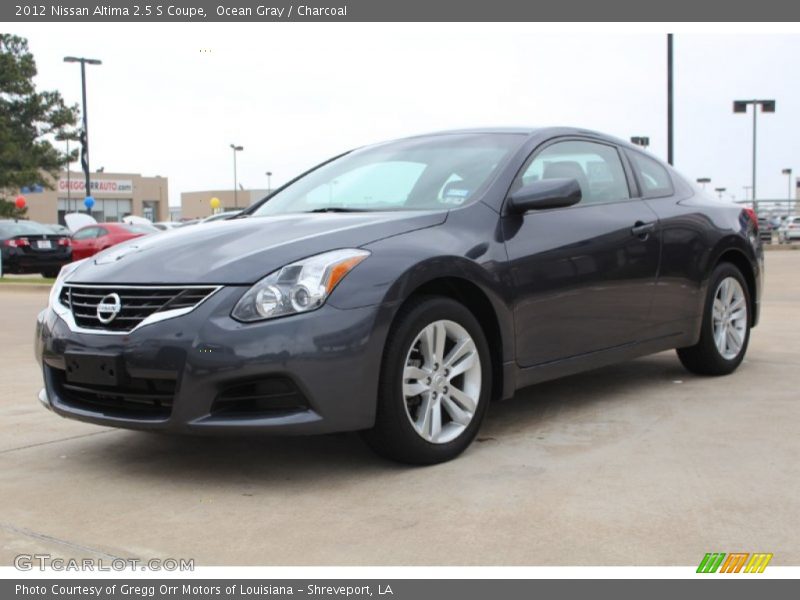 Ocean Gray / Charcoal 2012 Nissan Altima 2.5 S Coupe