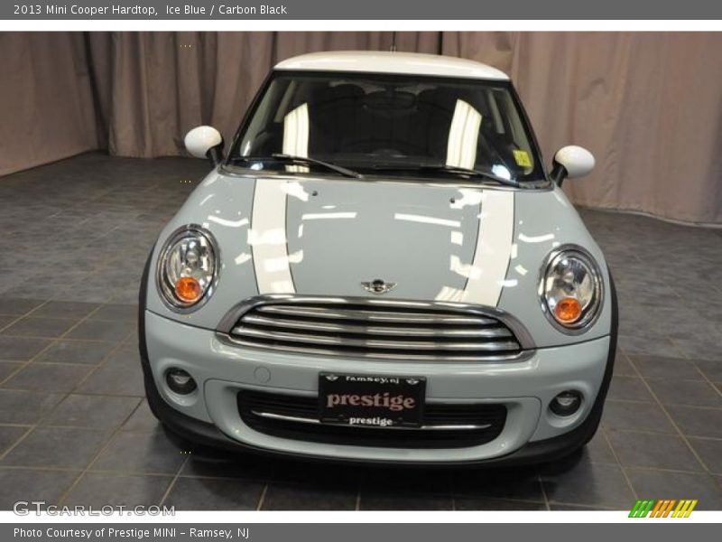 Ice Blue / Carbon Black 2013 Mini Cooper Hardtop