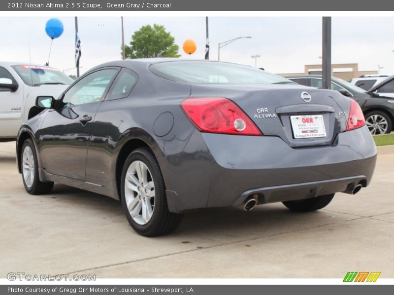 Ocean Gray / Charcoal 2012 Nissan Altima 2.5 S Coupe
