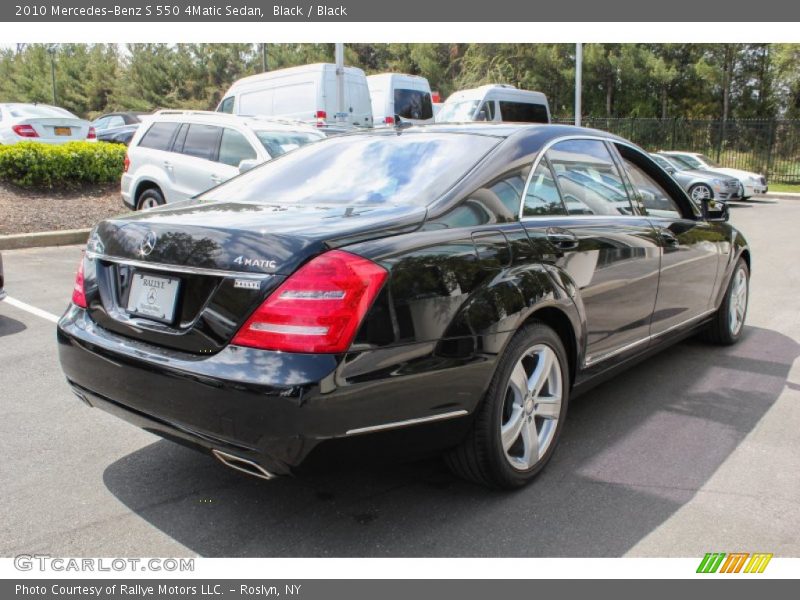 Black / Black 2010 Mercedes-Benz S 550 4Matic Sedan