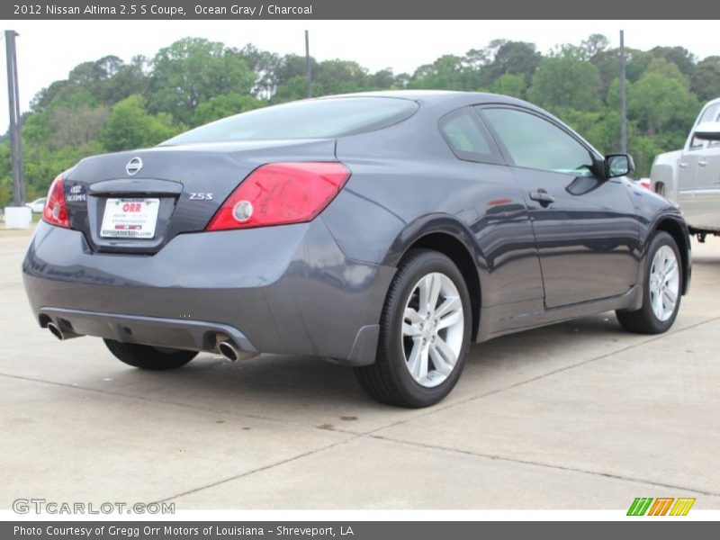 Ocean Gray / Charcoal 2012 Nissan Altima 2.5 S Coupe