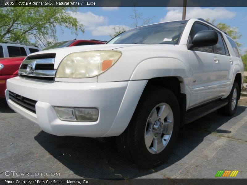 Natural White / Taupe 2005 Toyota 4Runner SR5