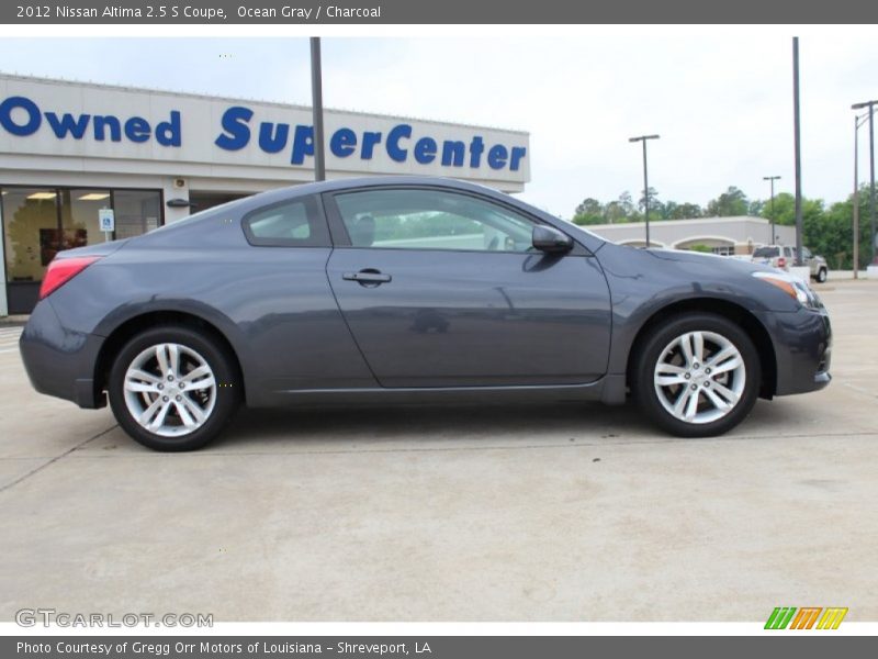 Ocean Gray / Charcoal 2012 Nissan Altima 2.5 S Coupe