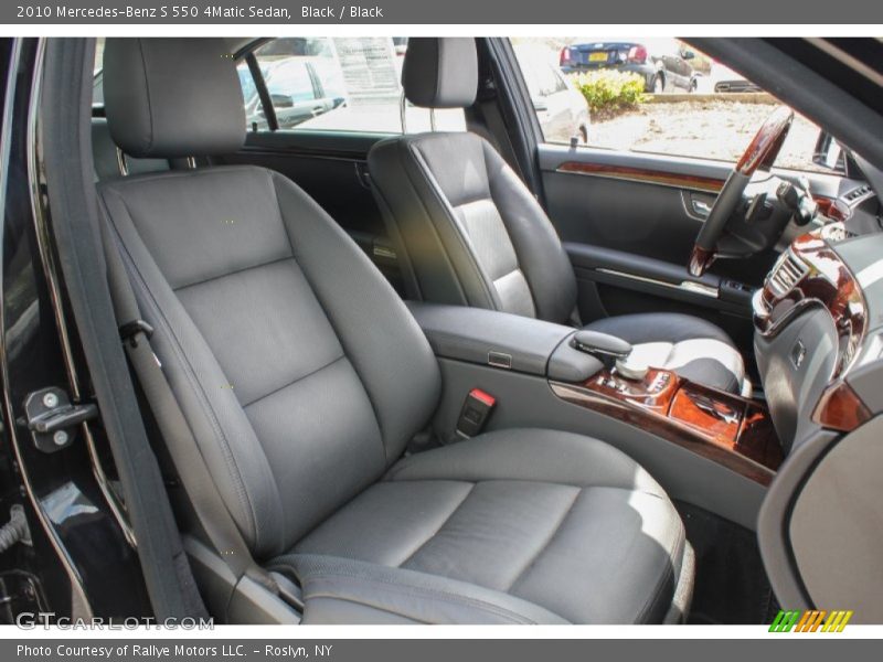 Black / Black 2010 Mercedes-Benz S 550 4Matic Sedan