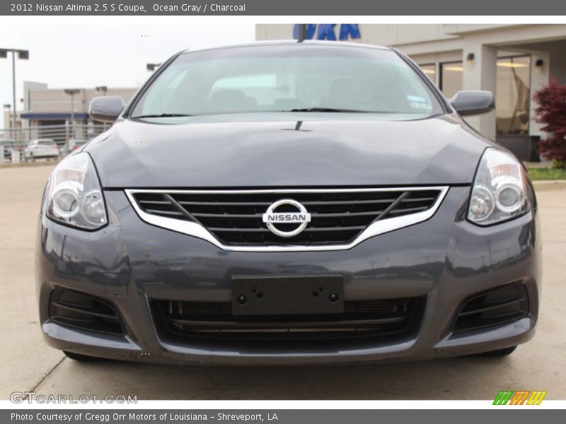 Ocean Gray / Charcoal 2012 Nissan Altima 2.5 S Coupe