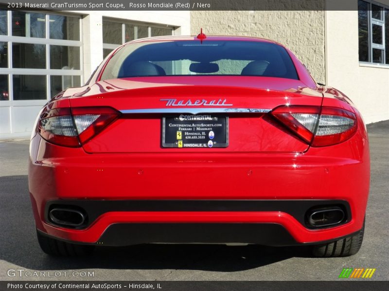 Rosso Mondiale (Red) / Nero 2013 Maserati GranTurismo Sport Coupe