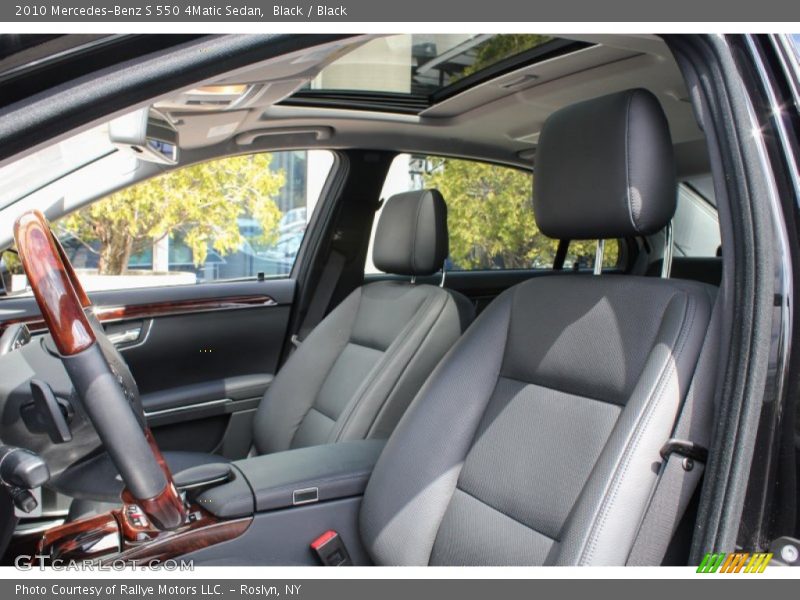 Black / Black 2010 Mercedes-Benz S 550 4Matic Sedan