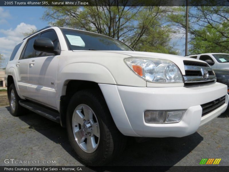 Natural White / Taupe 2005 Toyota 4Runner SR5