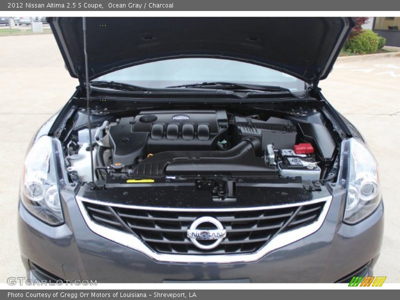 Ocean Gray / Charcoal 2012 Nissan Altima 2.5 S Coupe