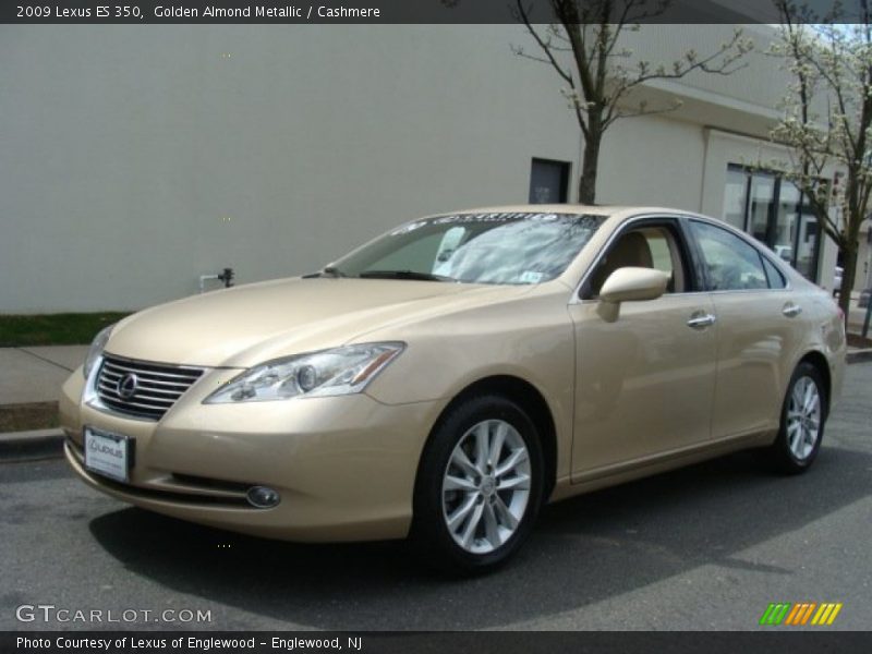 Golden Almond Metallic / Cashmere 2009 Lexus ES 350