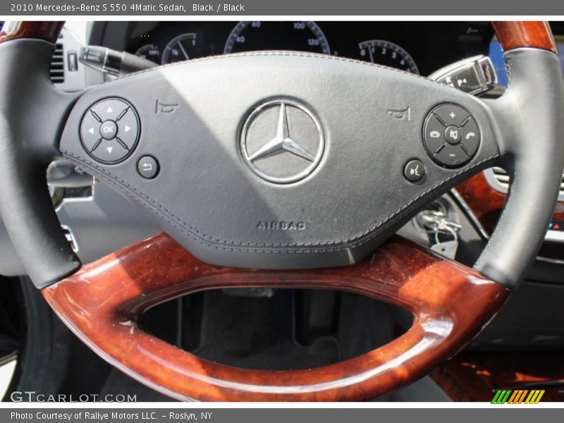 Black / Black 2010 Mercedes-Benz S 550 4Matic Sedan