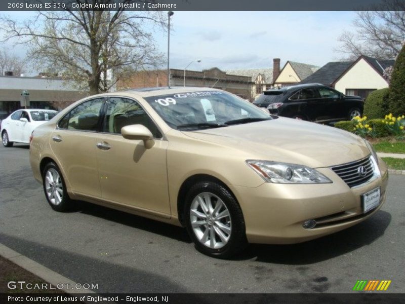 Golden Almond Metallic / Cashmere 2009 Lexus ES 350