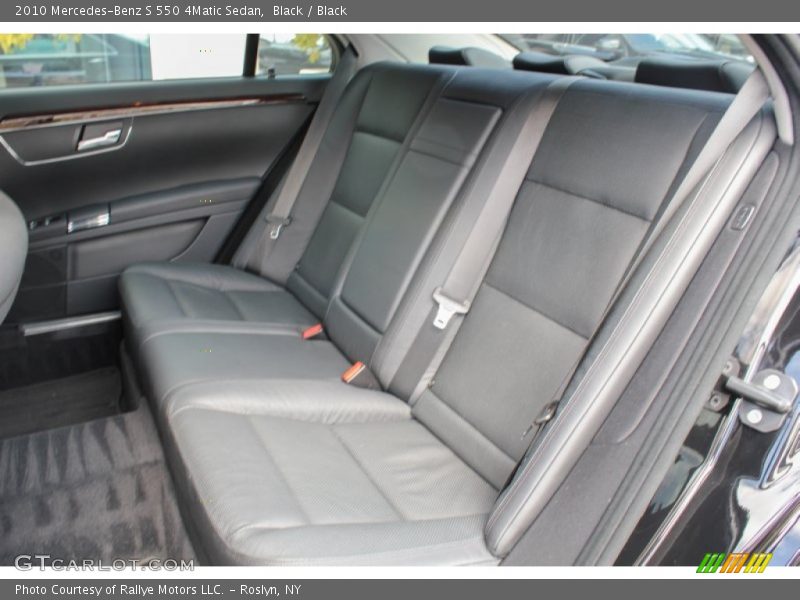 Black / Black 2010 Mercedes-Benz S 550 4Matic Sedan