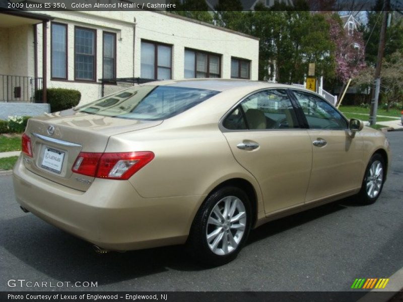 Golden Almond Metallic / Cashmere 2009 Lexus ES 350