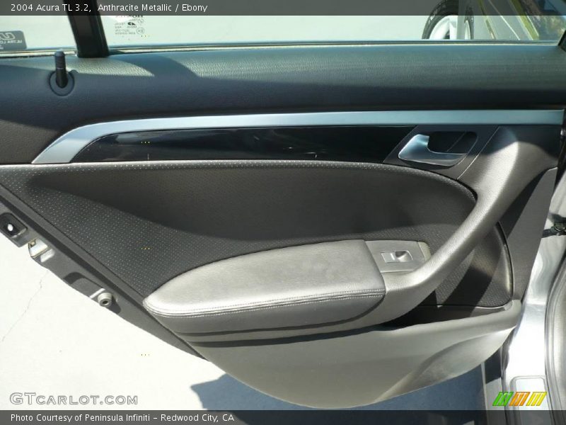 Anthracite Metallic / Ebony 2004 Acura TL 3.2