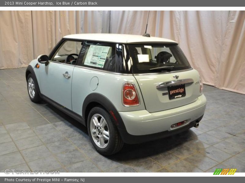 Ice Blue / Carbon Black 2013 Mini Cooper Hardtop