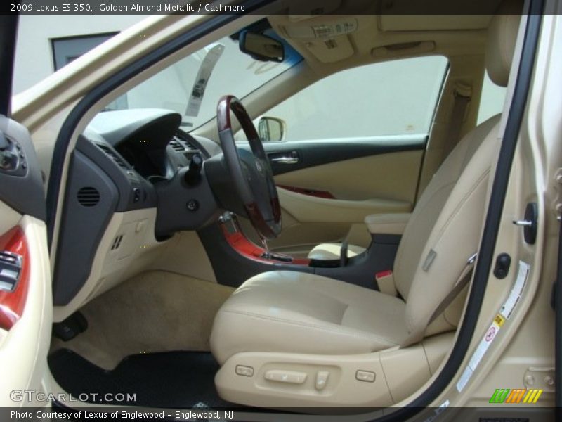 Golden Almond Metallic / Cashmere 2009 Lexus ES 350