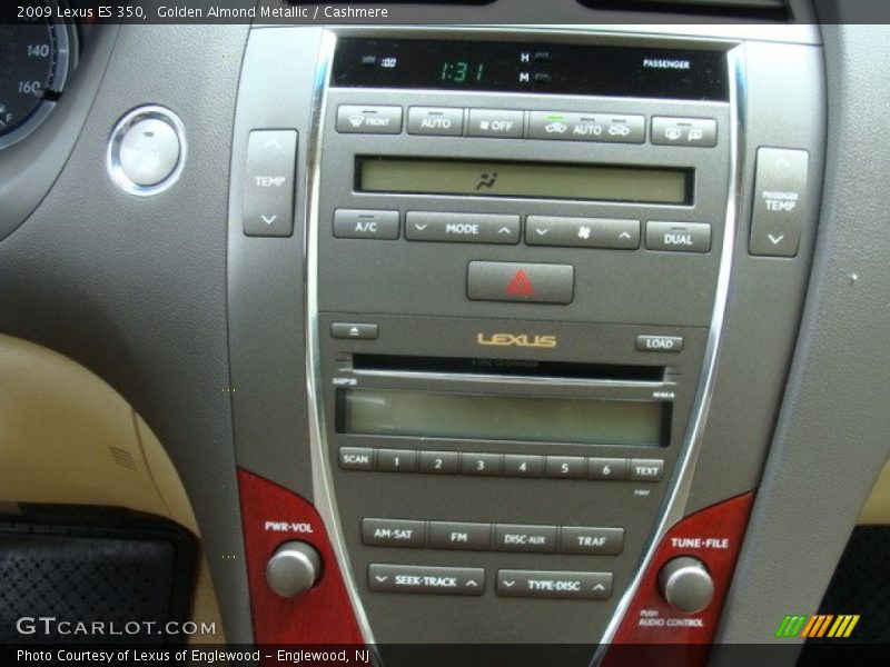 Golden Almond Metallic / Cashmere 2009 Lexus ES 350