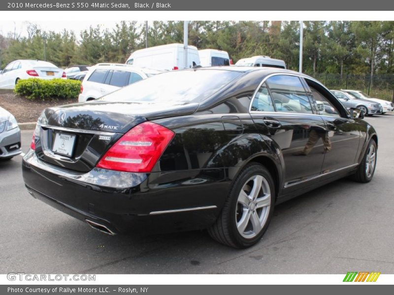 Black / Black 2010 Mercedes-Benz S 550 4Matic Sedan