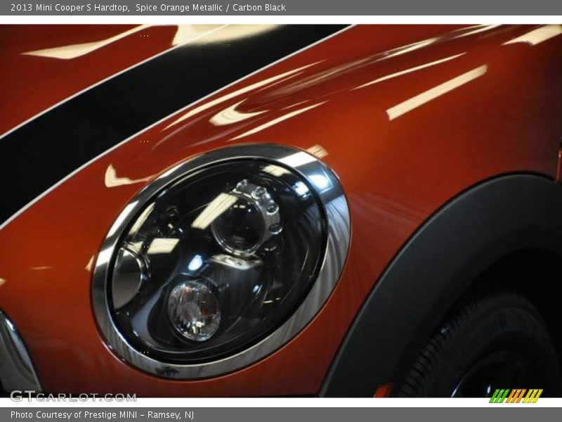 Spice Orange Metallic / Carbon Black 2013 Mini Cooper S Hardtop