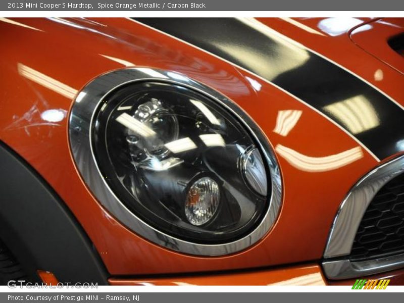 Spice Orange Metallic / Carbon Black 2013 Mini Cooper S Hardtop