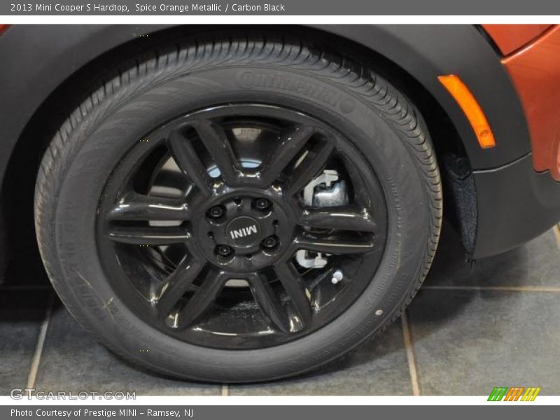 Spice Orange Metallic / Carbon Black 2013 Mini Cooper S Hardtop