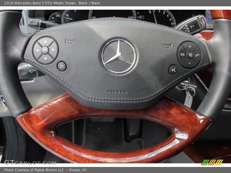 Black / Black 2010 Mercedes-Benz S 550 4Matic Sedan