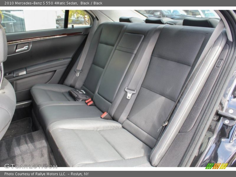 Black / Black 2010 Mercedes-Benz S 550 4Matic Sedan