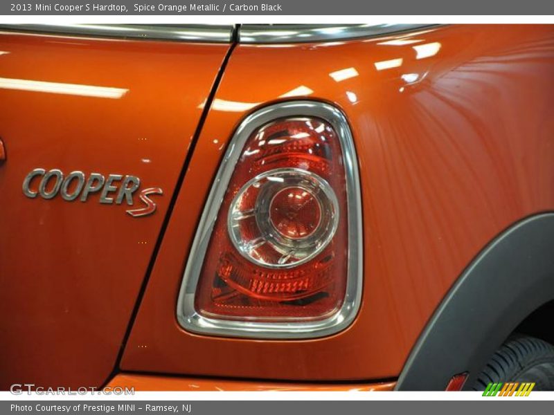 Spice Orange Metallic / Carbon Black 2013 Mini Cooper S Hardtop