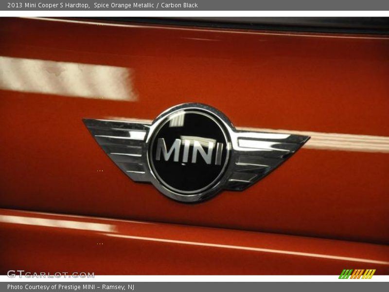 Spice Orange Metallic / Carbon Black 2013 Mini Cooper S Hardtop