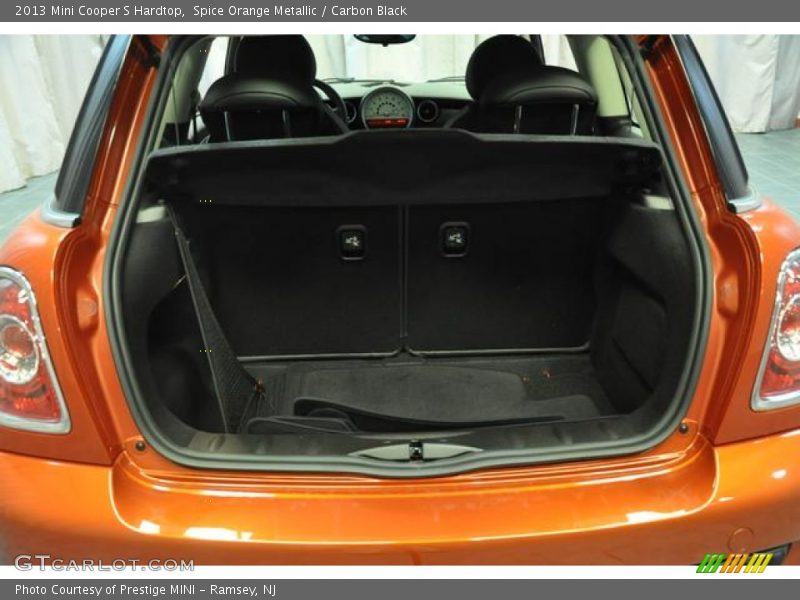 Spice Orange Metallic / Carbon Black 2013 Mini Cooper S Hardtop