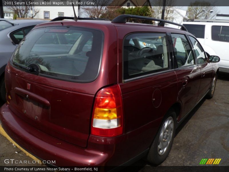 Dark Red / Gray 2001 Saturn L Series LW200 Wagon