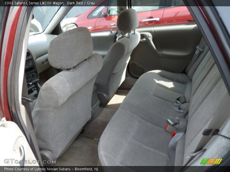 Dark Red / Gray 2001 Saturn L Series LW200 Wagon