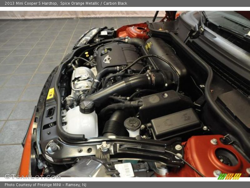 Spice Orange Metallic / Carbon Black 2013 Mini Cooper S Hardtop