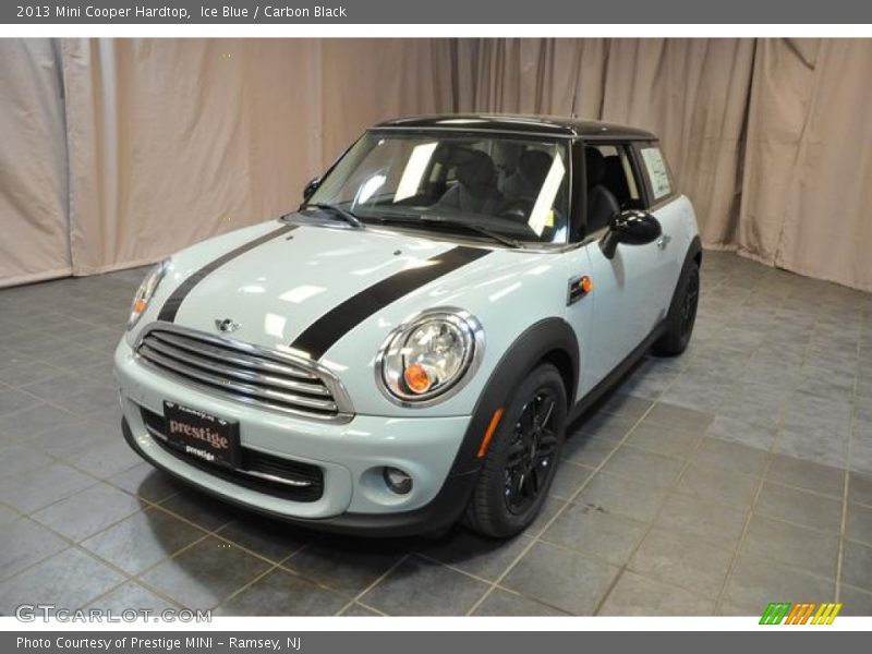 Ice Blue / Carbon Black 2013 Mini Cooper Hardtop