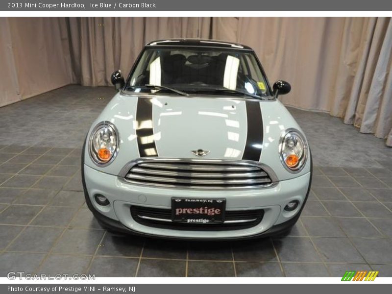 Ice Blue / Carbon Black 2013 Mini Cooper Hardtop