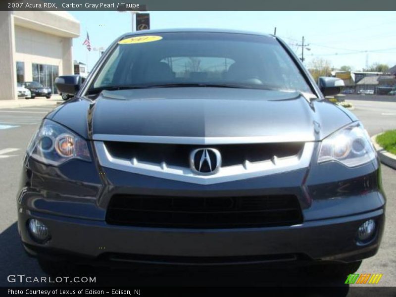 Carbon Gray Pearl / Taupe 2007 Acura RDX