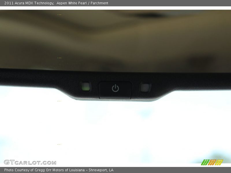 Aspen White Pearl / Parchment 2011 Acura MDX Technology